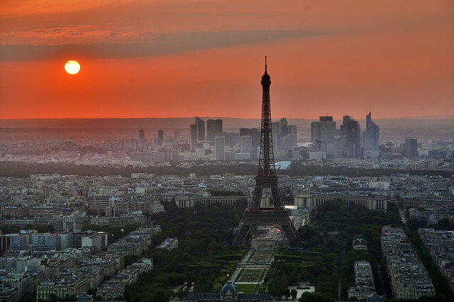 paříž a eiffelova věž